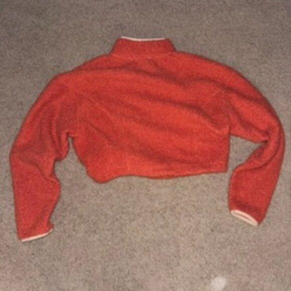Orange Cropped Champion Fleece - Picture 5 of 5